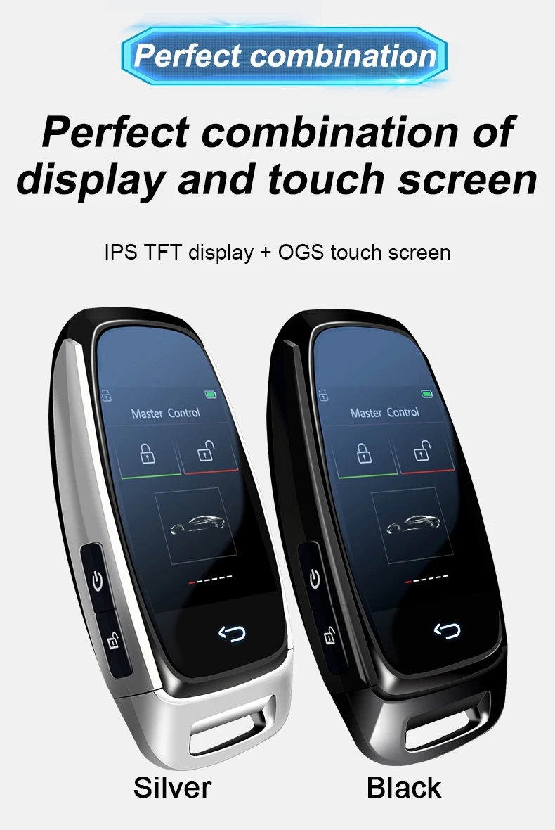 CF920 Modified Universal Remote Display Smart LCD Key Comfortable Entry Auto Lock Keyless Go For Audi/BMW/Ford/Mazda/Toyota/KIA 3