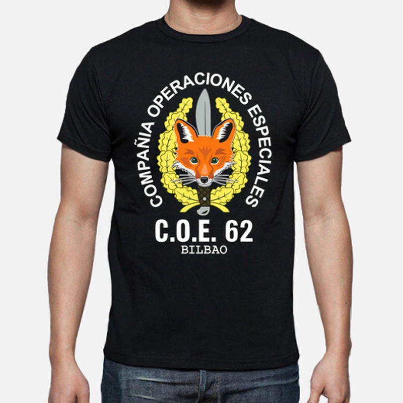 

Española Legión COE 62 Bilbao Insignia T-Shirt. Premium Cotton Short Sleeve O-Neck Mens T Shirt New S-3XL