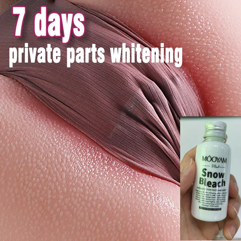 Snow Bleach Cream Private Part Underarm Whitening Lotion Skin Dark