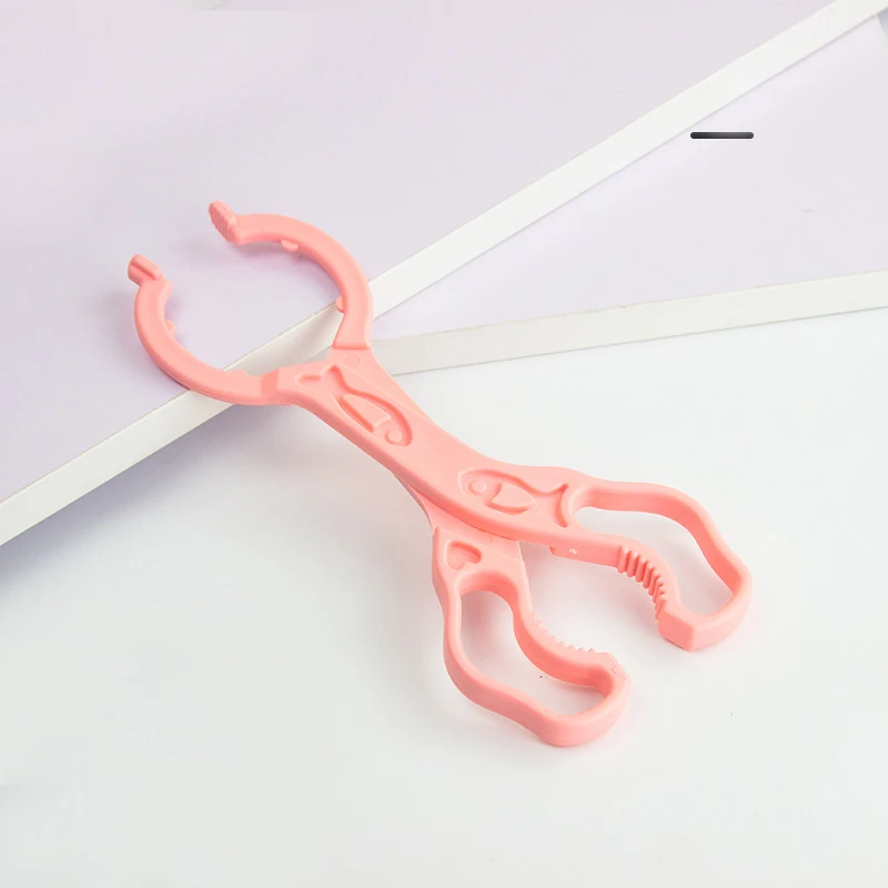 New Baby Bottle Clamp Clip Milk Bottle Holder Plastic Convenient Bottles Tweezers Anti-slip Baby Clip Nipple Clamp Slip