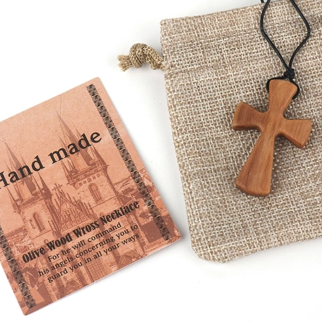 2pcs one pack cheap mini two side printing wooden cross pocket cross  religious crucifix kids cross - AliExpress
