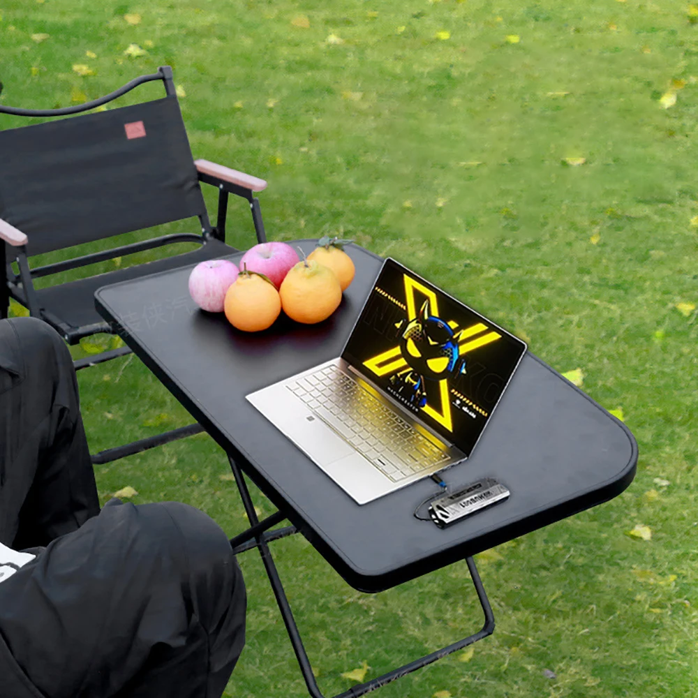 Tablero de mesa de maletero de viaje para Tesla Model Y 3, mesa de Picnic plegable portátil, sillas de maletero de viaje, accesorios específicos