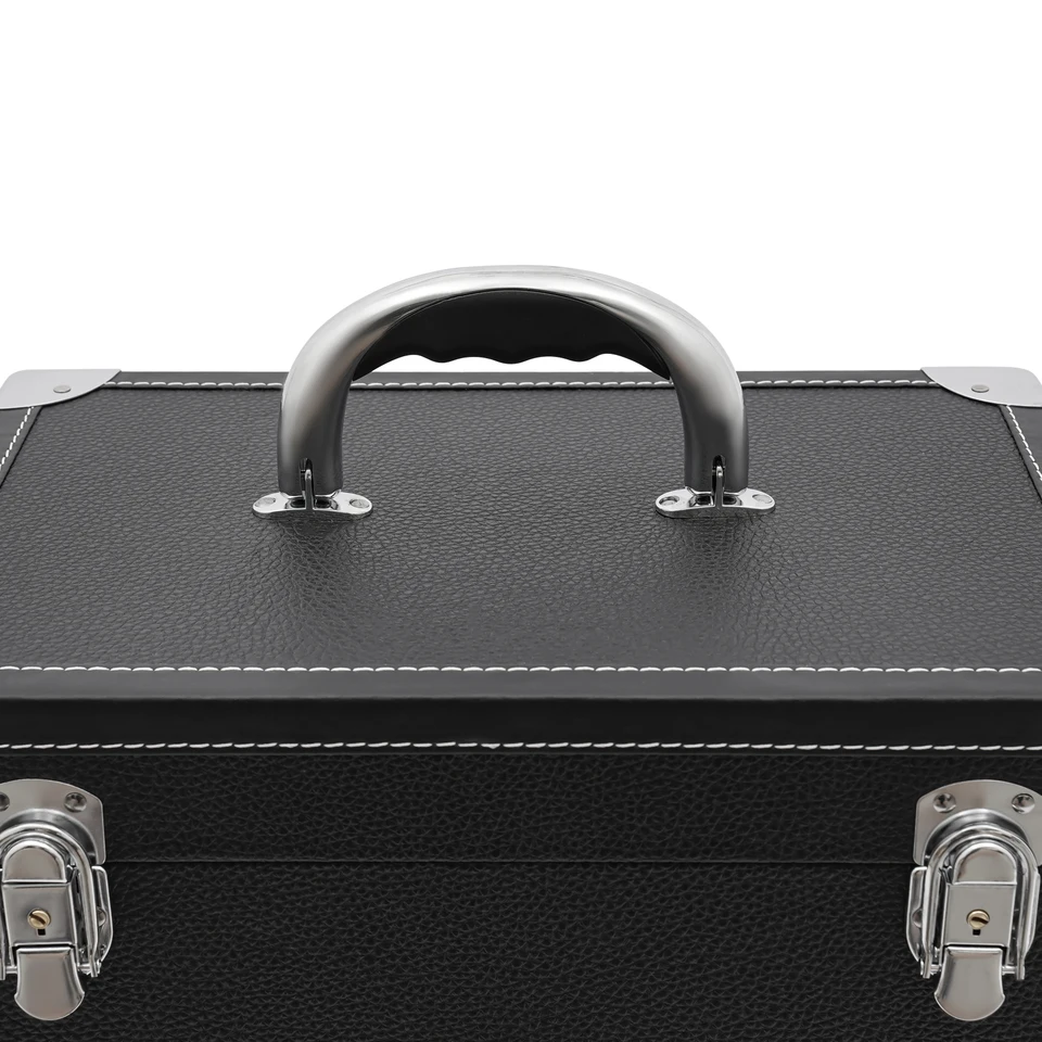 Large Capacity Makeup Train Case with Wheels