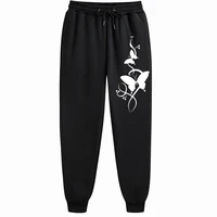 Female Printing Casual Versatile Women Pants Trendy Hip Hop Trousers With Drawstring Pockets Sweatpants - Image 5