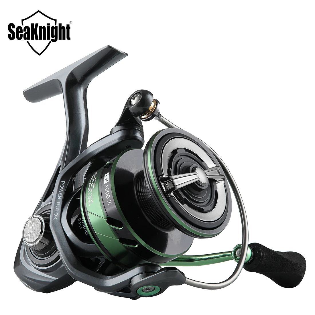 New Arrivals SeaKnight Brand WR3X Series 5.2:1 9+1BB Carbon Fiber Drag System MAX POWER 8kg Spinning Fishing Reel 2000-5000 6