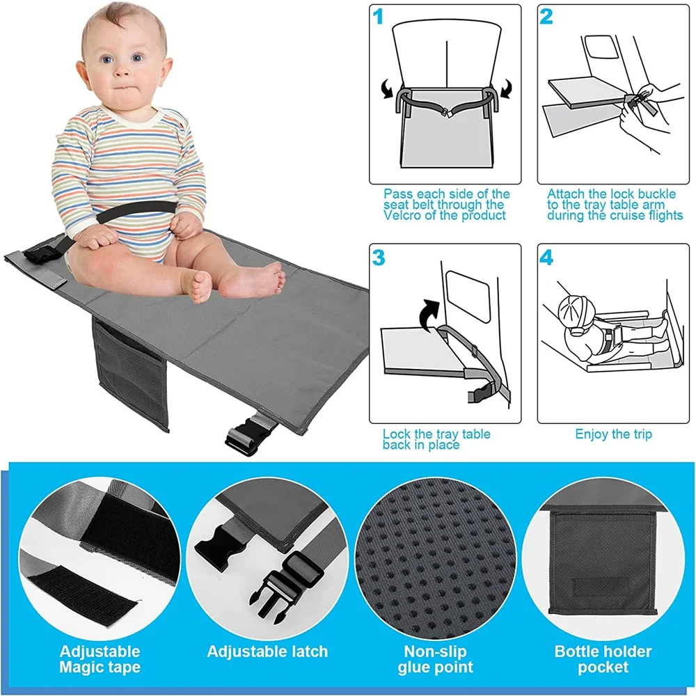 Kids Airplane Seat Extender Portable Foldable Toddler Plane Footrest Hammock For Travel M 1fb78fbd 7efa 4967 B216 F2eb242dfae8.78cd2ae4eba614c7b446c92d1d4dc6e0