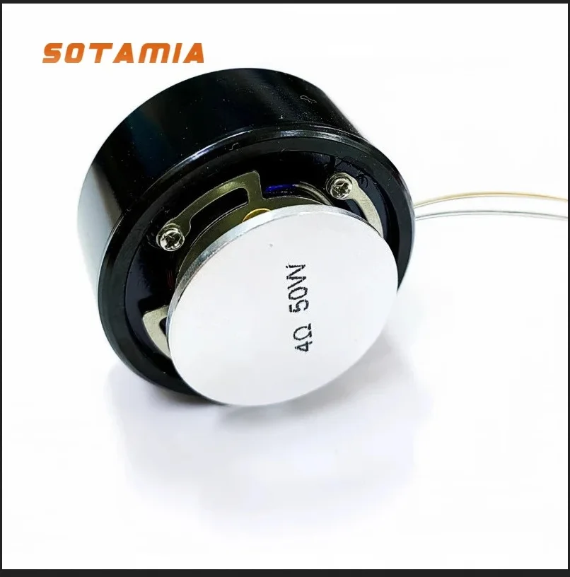 SOTAMIA 1PCS 2 인치 진동 스피커 오디오 스피커 50MM 공명 스피커 고출력 저음 강력한 4 Ohms 50 와트