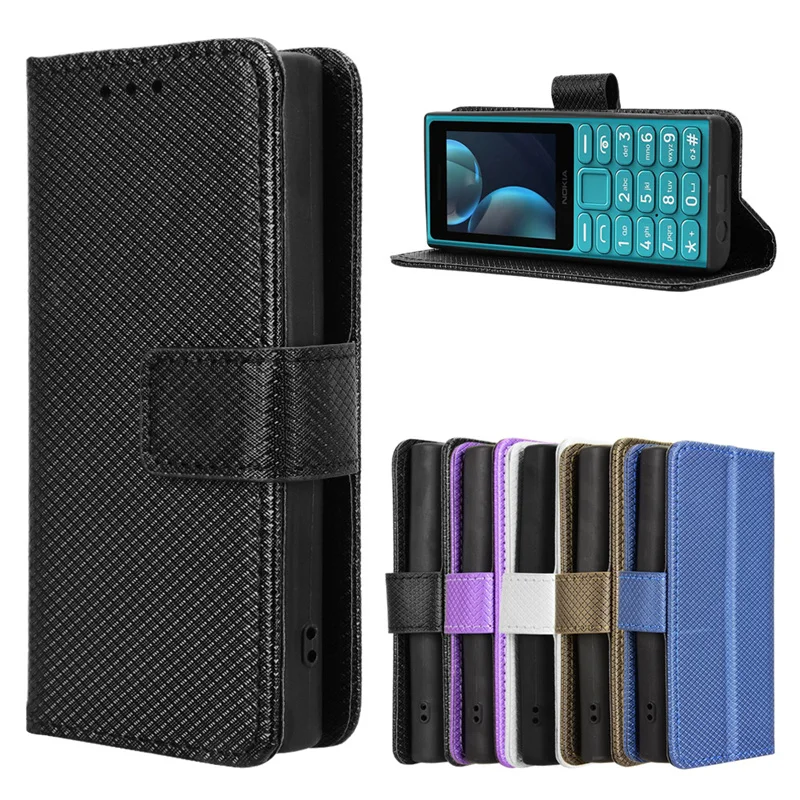 Diamond Flip Wallet Phone Case with Anti-Drop Stand and 5G Cover Protection