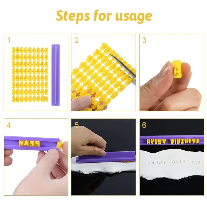 Cookie Mold DIY Letter Number Alphabet Press Stamp Printing Embossing Mold Biscuits Cutter Cake Baking Tool Accessories DIY Tool