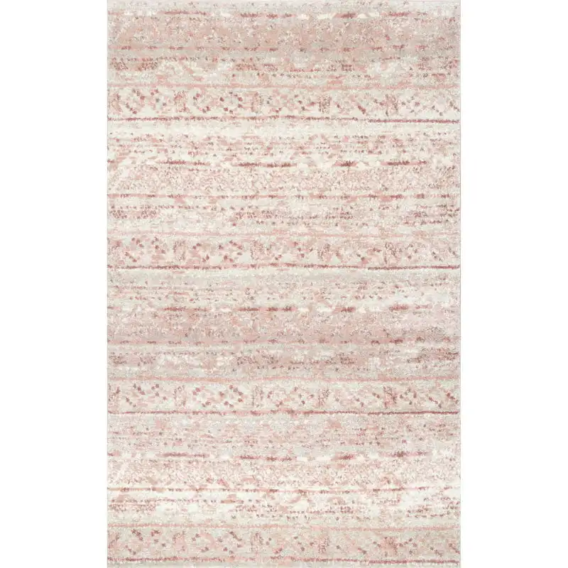 

Moroccan Hattie Area Rug, 4' x 6', Pink