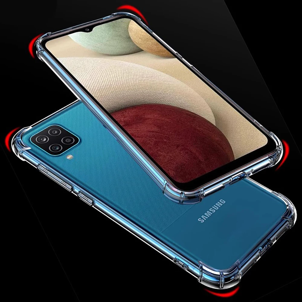 Clear Silicone Shockproof Back Cover Protector