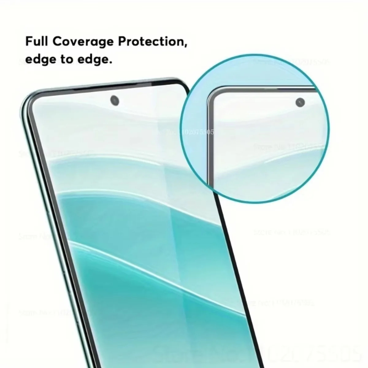 Premium Tempered Glass Screen Protector, 2-Pack, Bubble-Free Installation