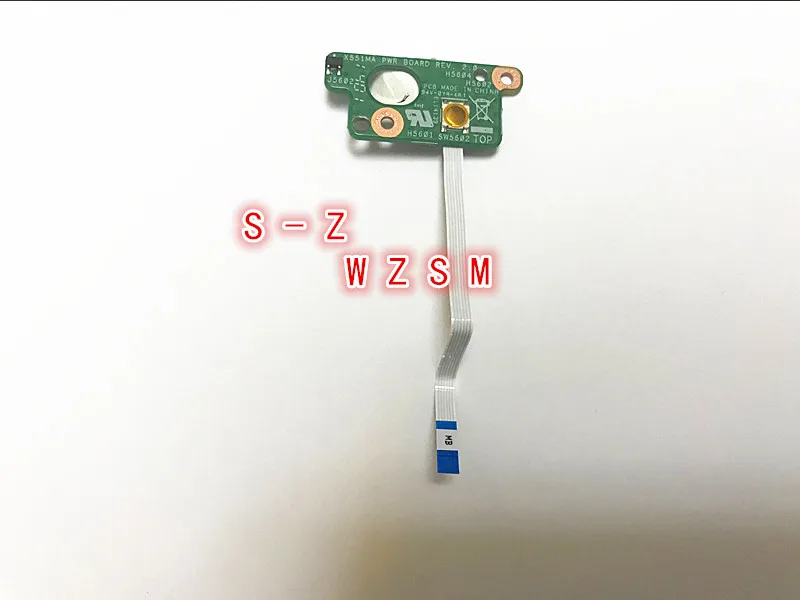 

For ASUS X541C X541CA X541 laptop Power Button Board with Cable Repairing Accessories