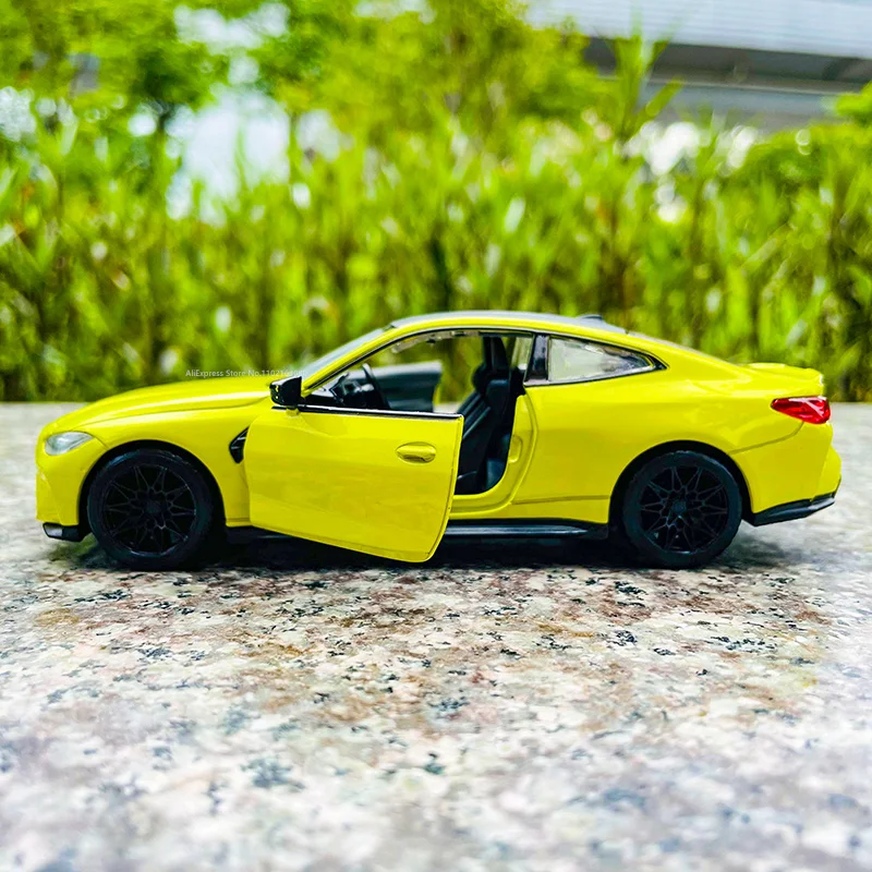 Modèle Réduit BMW M850i Coupé - Échelle 1:35 - Alliage - Bleu - Neuf