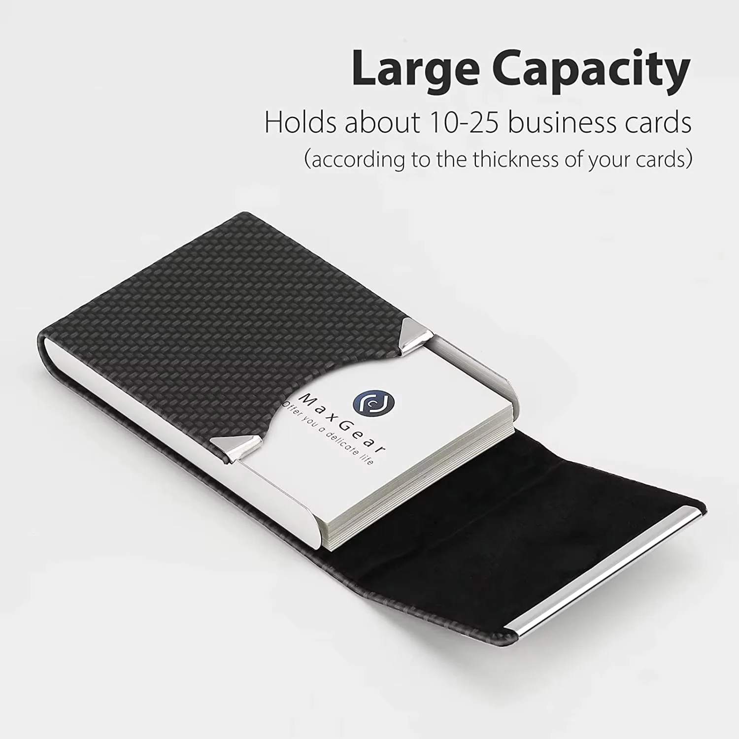 RFID Carbon Fiber Credit Card Holder Money Clip Luxury Men Women Wallets Metal Money Bag Purses Cash Envelope Minimalist Wallet