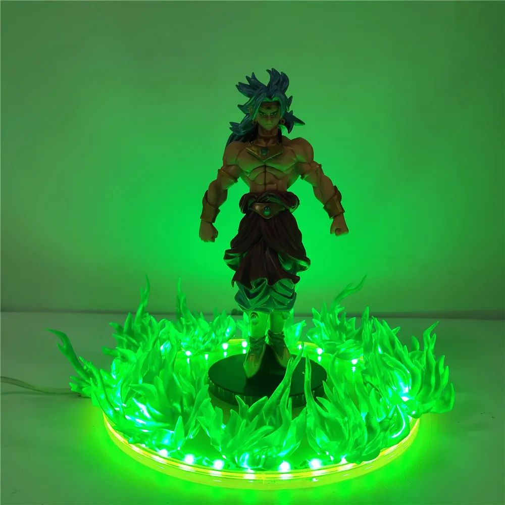 Figurine LED Dragon Ball Z Broly Guerrier Légendaire - Sangoku Univers