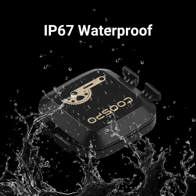 COOSPO 케이던스 및 속도 센서 듀얼 모드 RPM 모니터, 블루투스 4.0 ANT 로드 바이크, Wahoo Garmin 자전거 컴퓨터, BK467