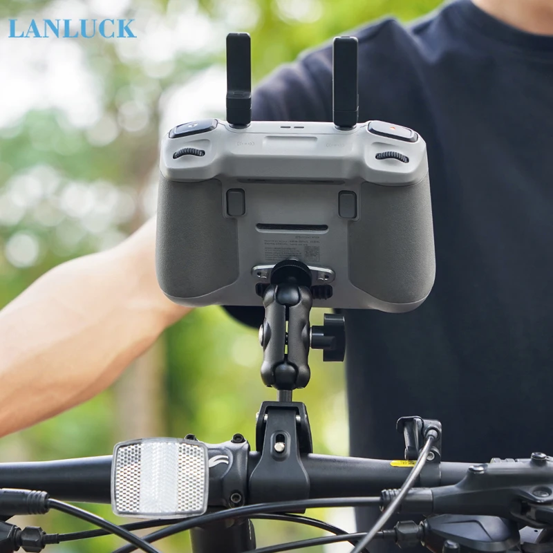 Action Camera Handlebar Mount For 22 To 26mm Poles, Bike Camera Mount