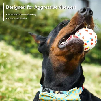 Bite Resistant Solid Dog Ball Toys iLovPets.com
