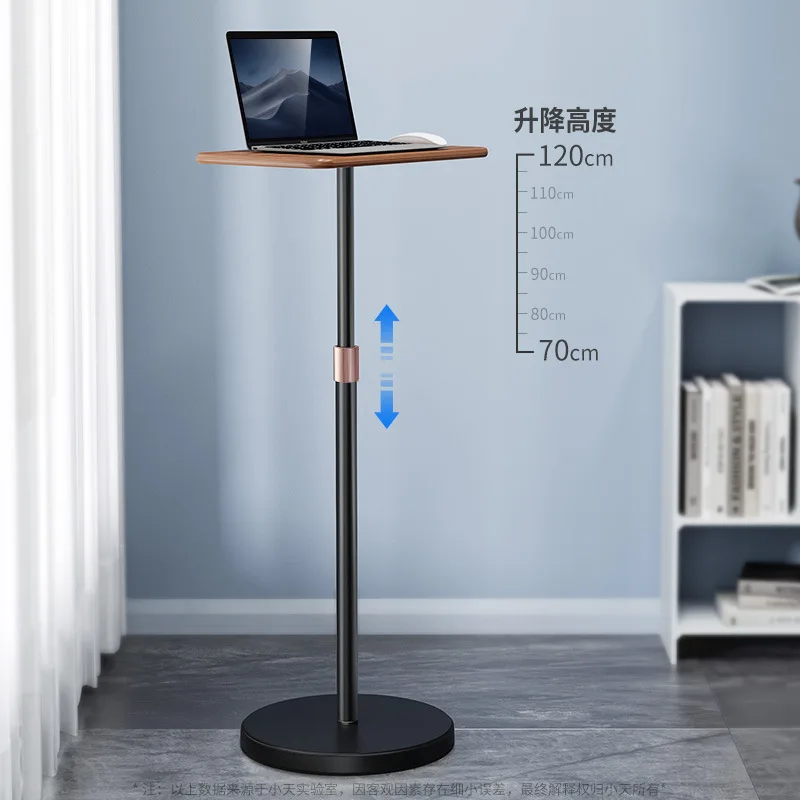 XP-01 700-1200mm 금속 다기능 프로젝터 노트북 플로어 스탠드 홀더 높이 조절 가능 흰색 검정색 큰 원형 베이스 스탠드