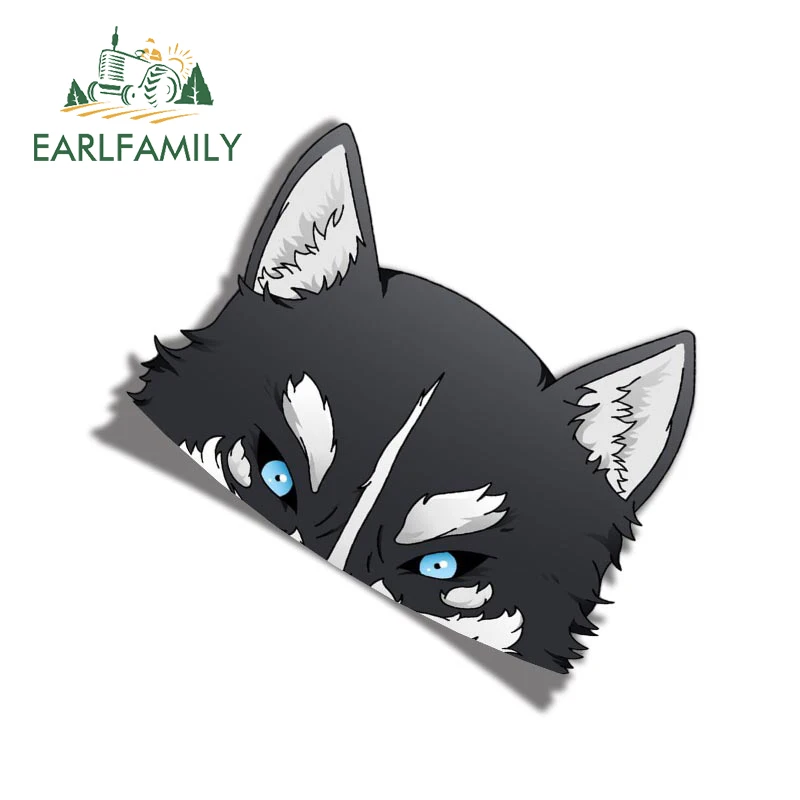 

EARLFAMILY, 13 см x 9,7 см, для дальнего расстояния, когда я получил восстановление как слайм, автомобильные наклейки, простые виниловые наклейки для автомобиля