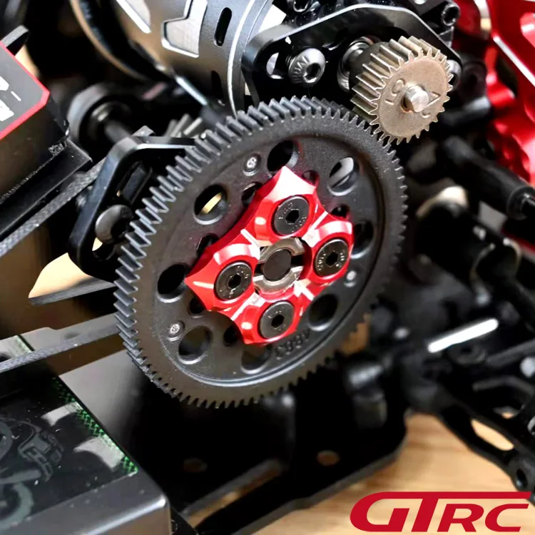 

Aluminum alloy gear cover suitable for 1:10 RC drift car 3RACING D5 D5S D5MR YD2 upgrade and modification accessories