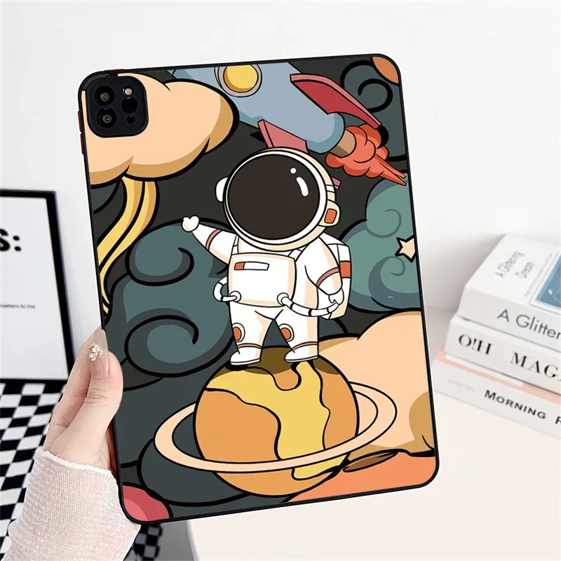Cute Astronauts Capa para Ipad Case para Ipad Pro 11 9th Geração Air Pro 12.9 6th 5th Mini 2023