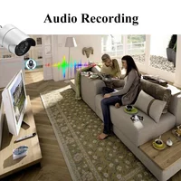 Gadinan Ultra HD 4K 8MP H.265 POE NVR Комплект системы видеонаблюдения Уличная IP-камера P2P Аудиозапись Набор видеонаблюдения — изображение 2