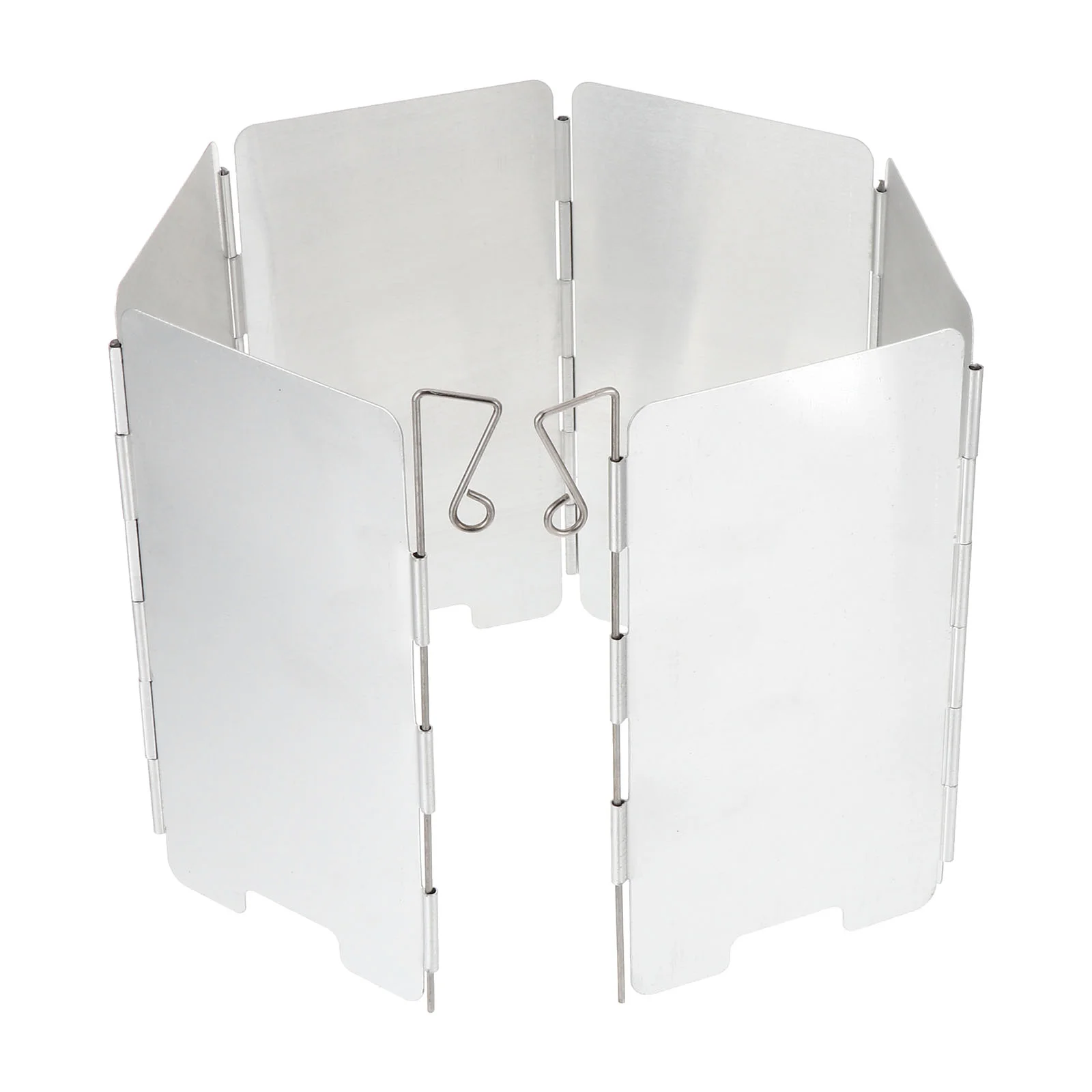 

Stove Windshield for Camping Gas Supplies Portable Splatter Guard Cooker Aluminum Alloy
