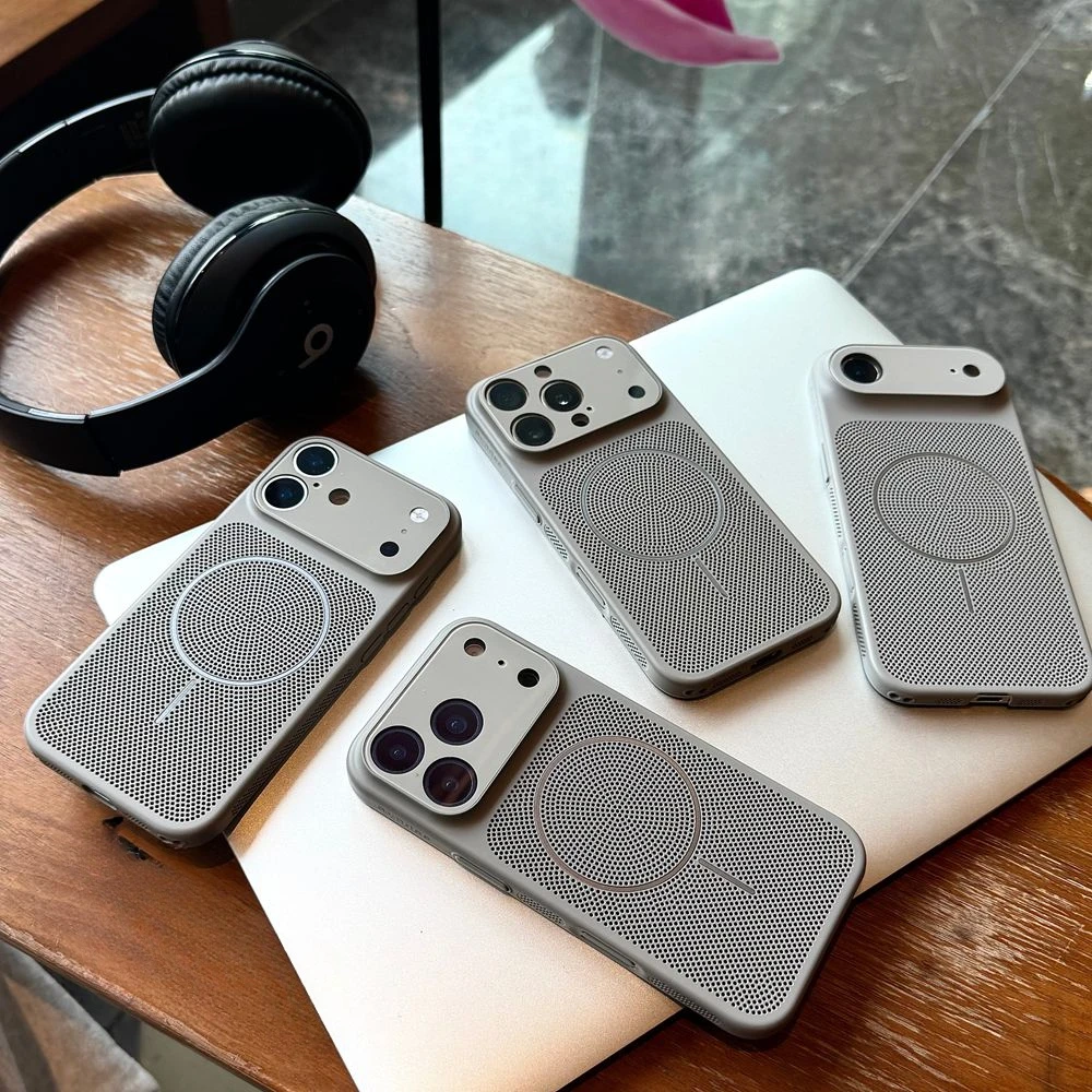 Enhanced Cooling Phone Case with Heat Dissipation & Breathable Design
