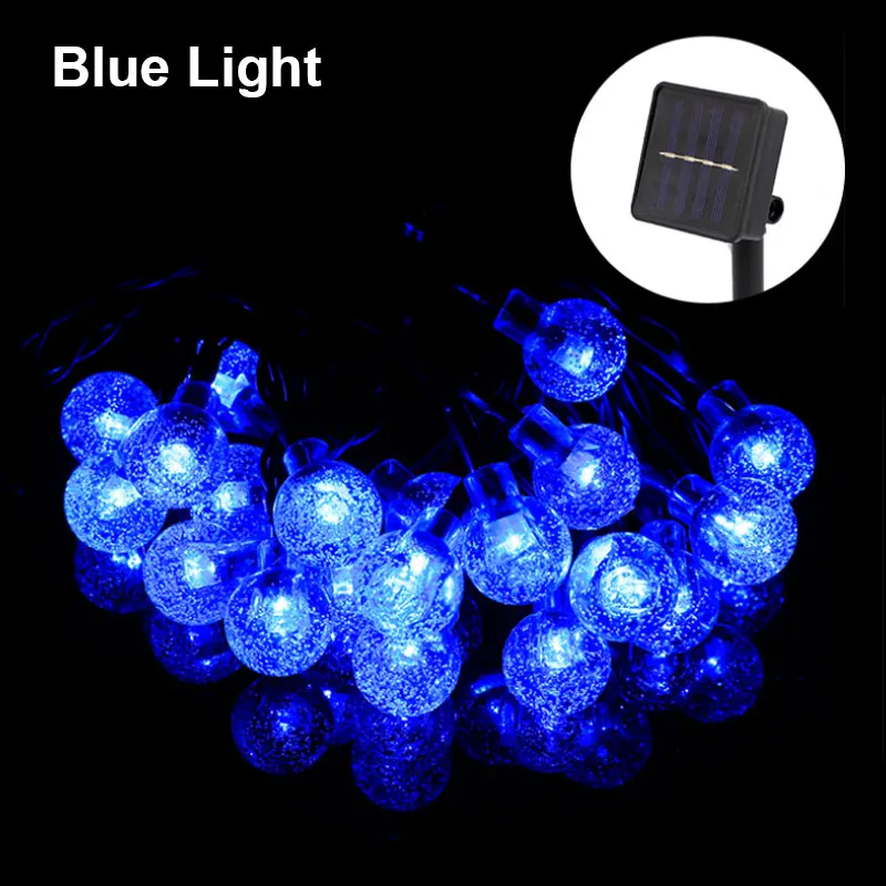 solar led street light LED Outdoor Solar Light Crystal Ball Light String 200LED Waterproof Solar Charging Light for Courtyard Garden Decoration Lamps decorative solar lights Solar Lamps