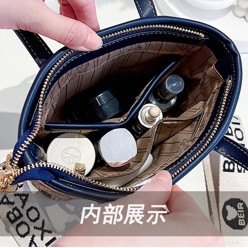 BeiBaoBao Brand handbags for women luxury designer hand Bag women 2023 trend totes Bear print shoulder crossbody bag for women