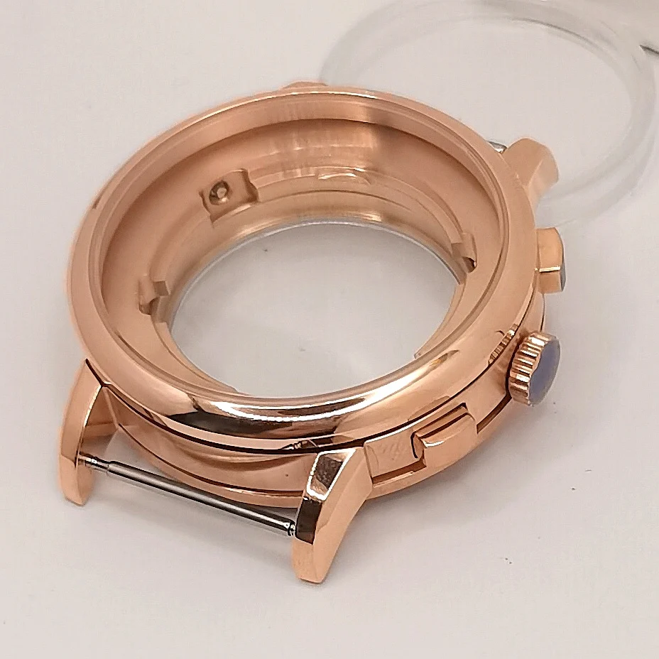 Corgeut 42mm Men Watch Case With ST1655 Automatic Movement