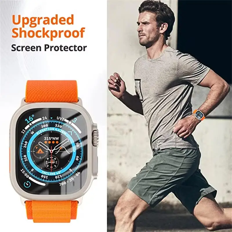 Premium Tempered Glass Screen Protector with Aluminum Metal Bumper