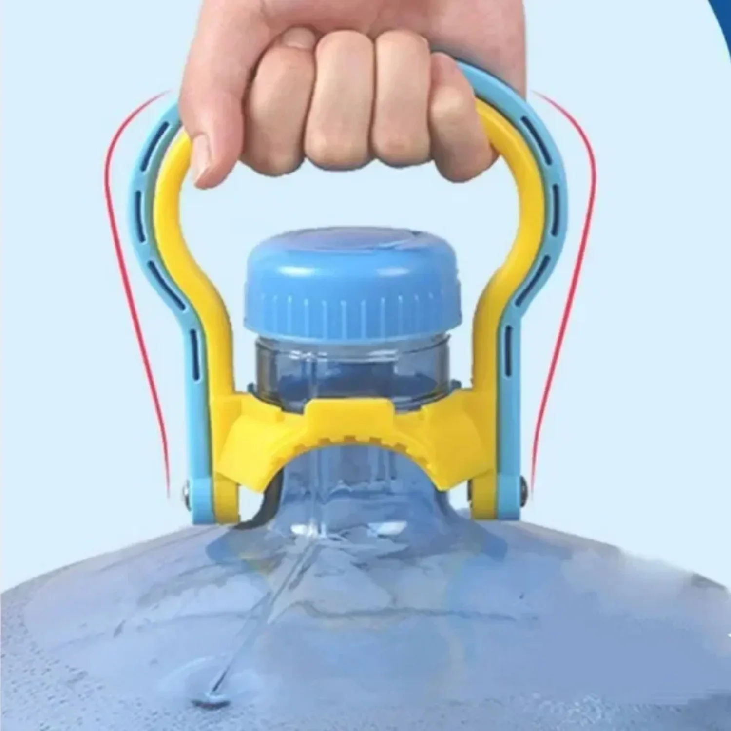 PP Material Water Extractor Barrel Purified Mineral Bucket Lifting Device bucket carrying handle 1Pcs