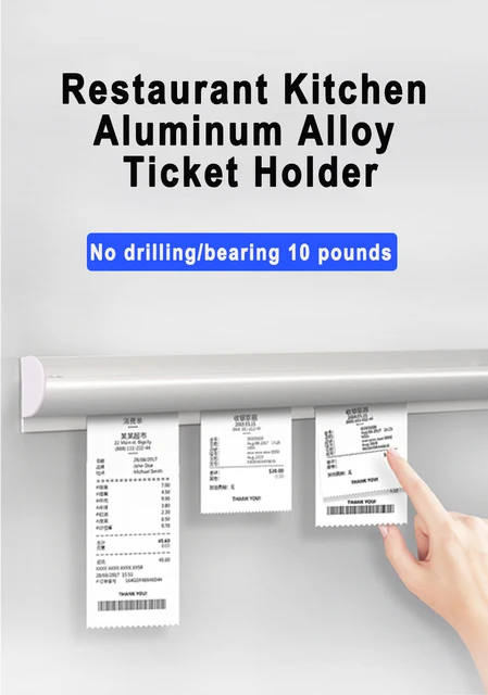2 Rails Porte-Commandes En Aluminium 30cm - Support Autocollant Pour