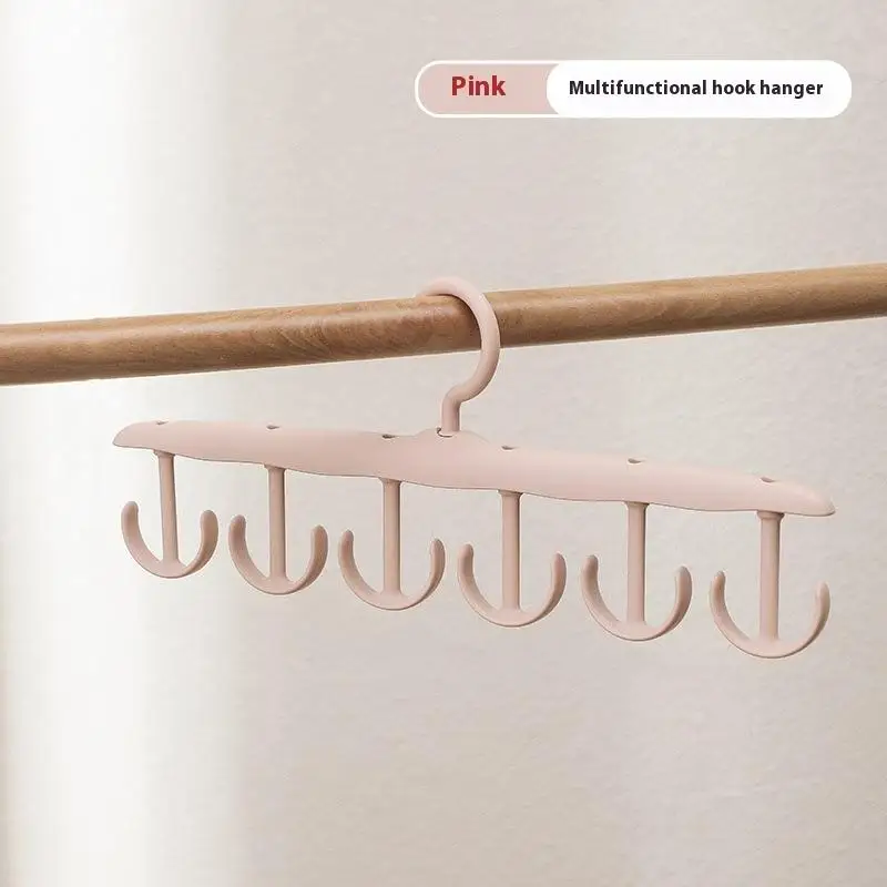 Вішалка, що обертається на 12 гачків, компактний шафа-органайзер для зав’язок, ременів, нижньої білизни, портативного домашнього гуртожитку