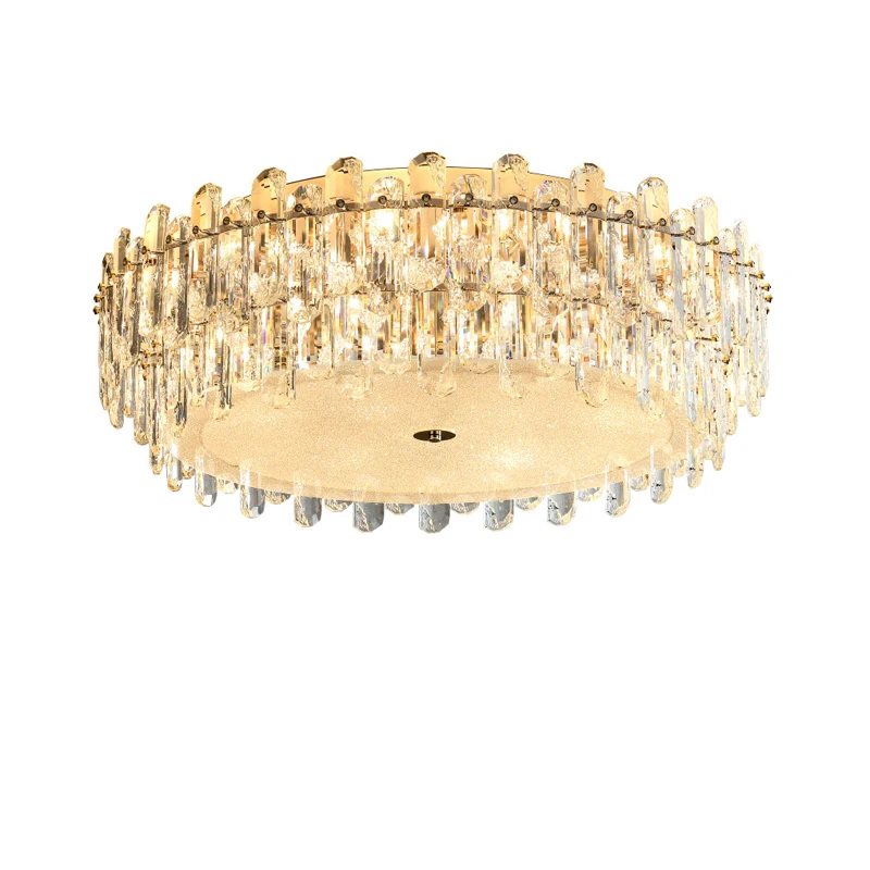 

Dimmable LED Round K9 Crystal Collection Designer Lamparas De Techo Ceiling Lights.Ceiling Light.Ceiling Lamp For Living Room
