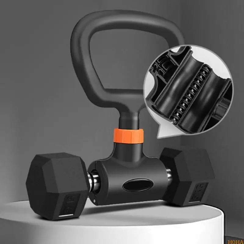 N0HA Kettlebell Adapter Kettlebell Grip Handle Fitness Tool for Homes & Gym Workouts fitness workout handle