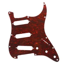 

3 Ply 1 Holes Electric Guitar Pickguard Scratch Plate For Stratocaster Strat Guitar SSS Pickguard Guitar Parts Accessories