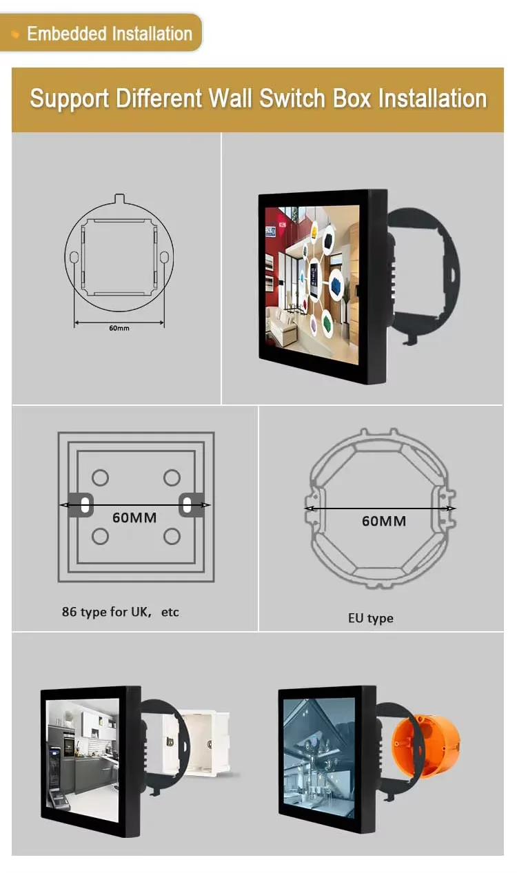 4 inch Android Tablet Smart Home Control Panel Touch Screen with Google Play,Bui