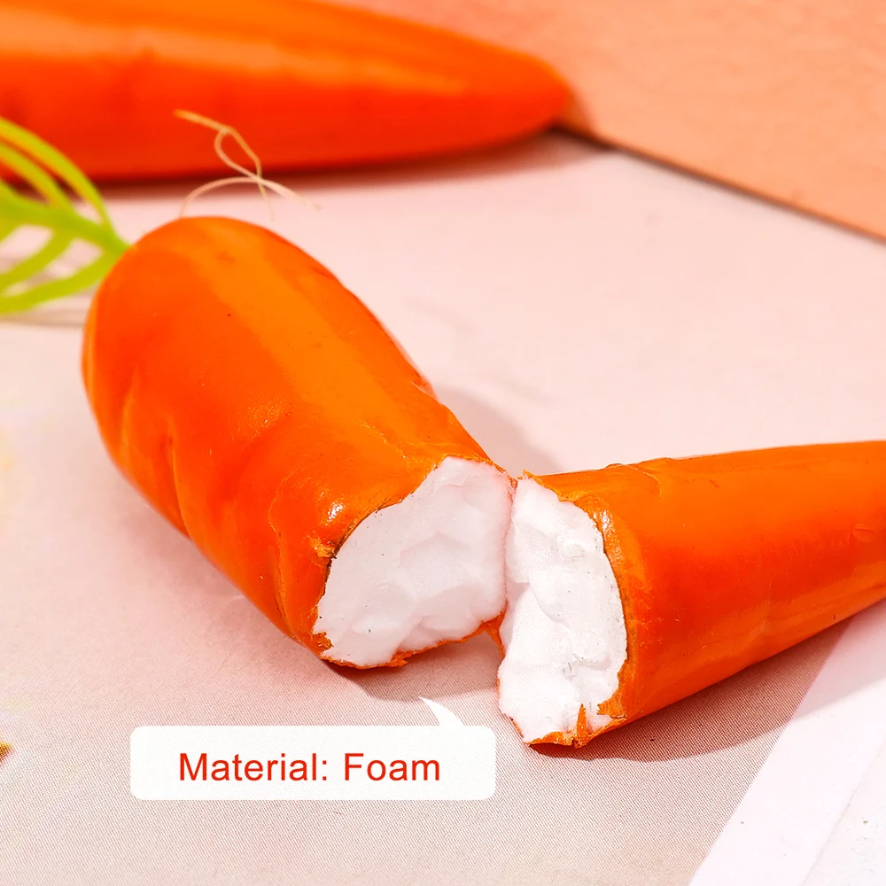 Simulated Carrot Easter Foam Carrot Artificial Vegetable Decoration Supply