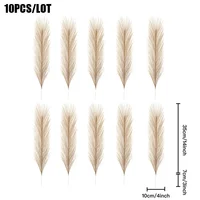 Artificial Pampas Flowers 10pcs Boho Home Decor