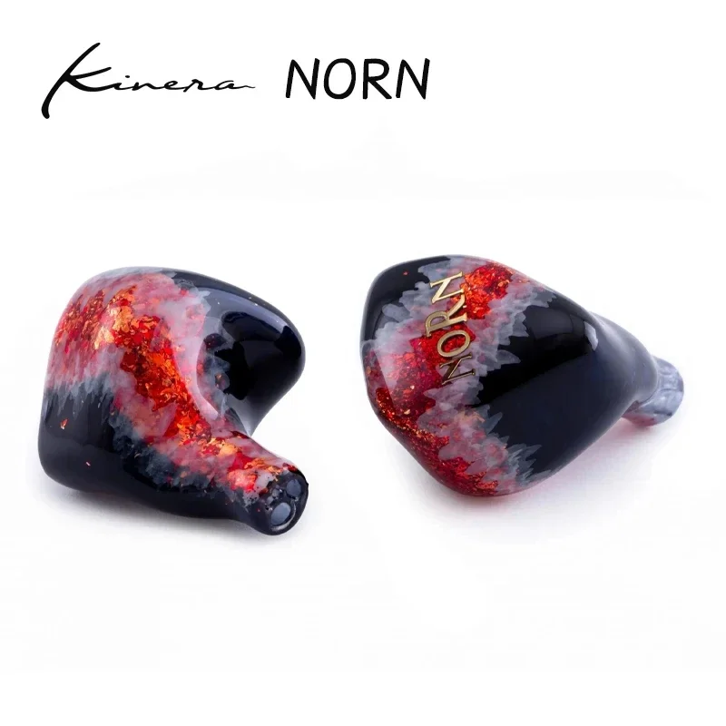 KINERA NORN IEMs HIFI in-Ear Earphone 4BA+1DD Hybrid Drivers Monitor Music DJ Earbuds Headset with 2Pin 0.78mm Detachable Cable 2