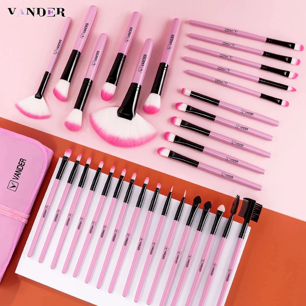 

VANDER 32 PCS Makeup Brush Set Cosmetic Professional Natural Hair Powder Foundation Eyeshadow Beauty Makeup Tool