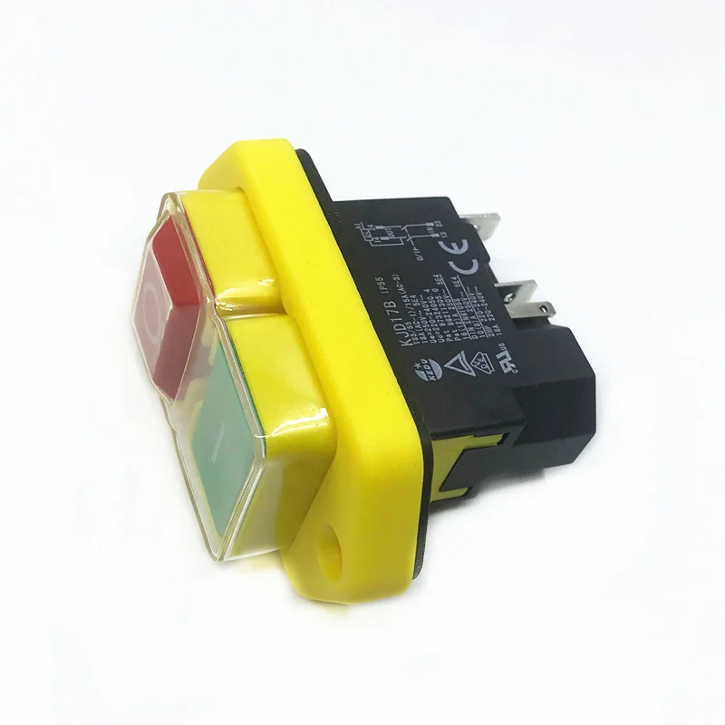 Interruptor Eletromagnético Impermeável Start Switch Ferramenta Elétrica Original Kjd17b Novo