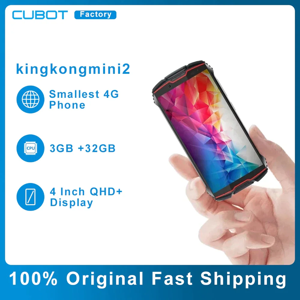 Cubot KingKong Mini 3 - small, but a rugged 