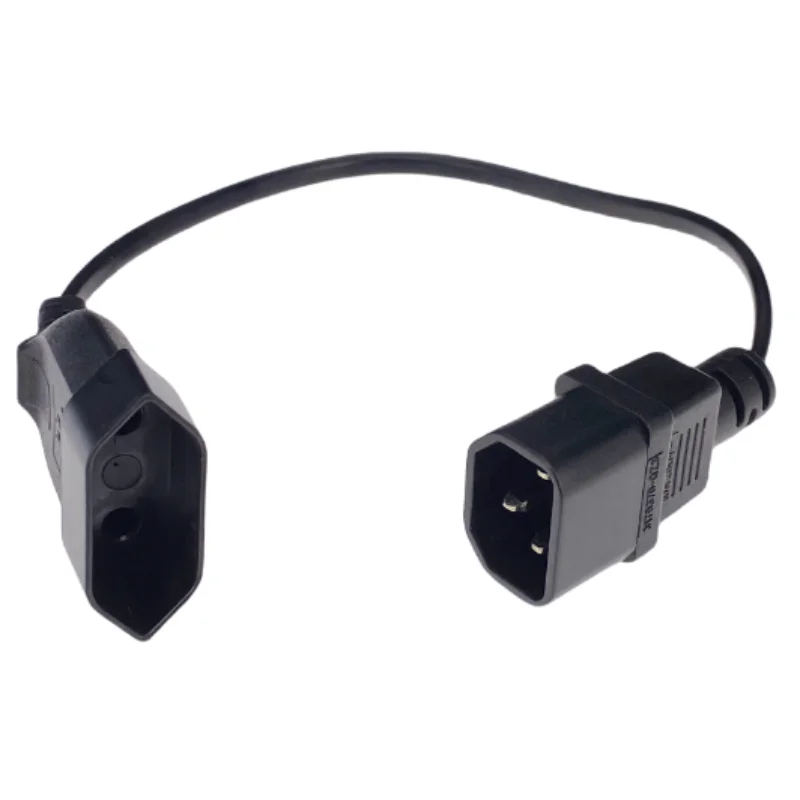 UPS PDU, EU 전원 어댑터 코드, 30CM용 유럽 2Pin 암 전원 케이블에 IEC 320 C14 수 플러그