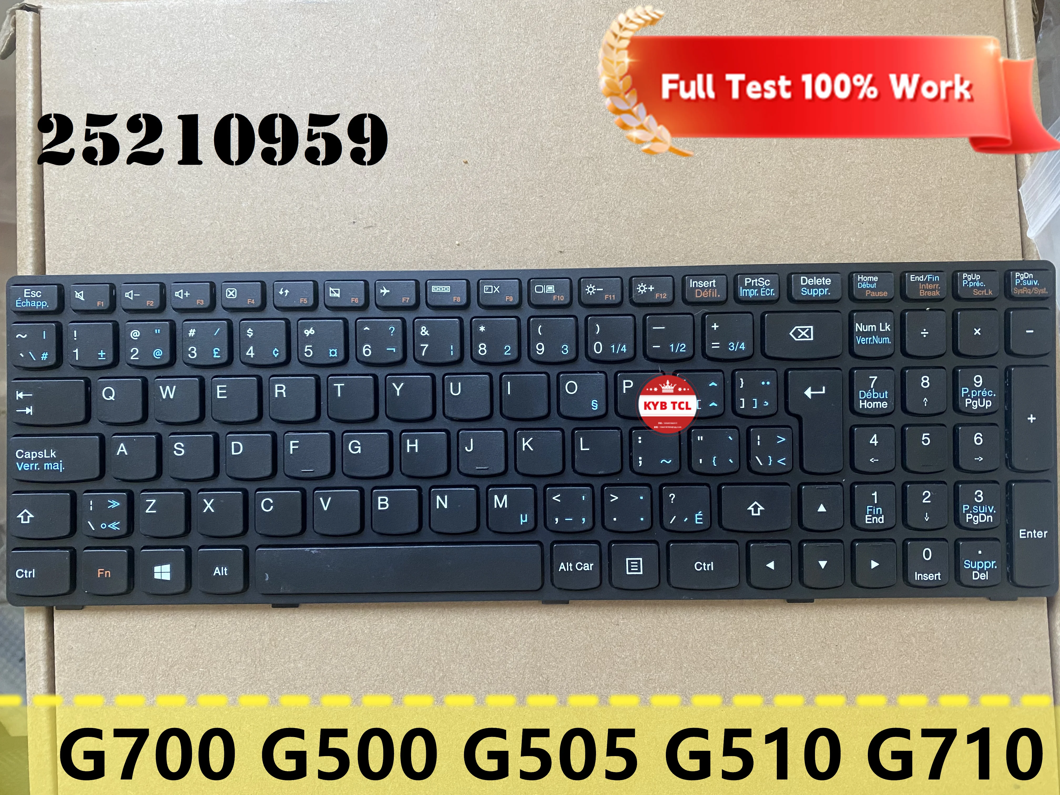 

Для Lenovo IdeaPad G700 20251 G500 G505 G510 G710 клавиатура 25210959 строительный ноутбук
