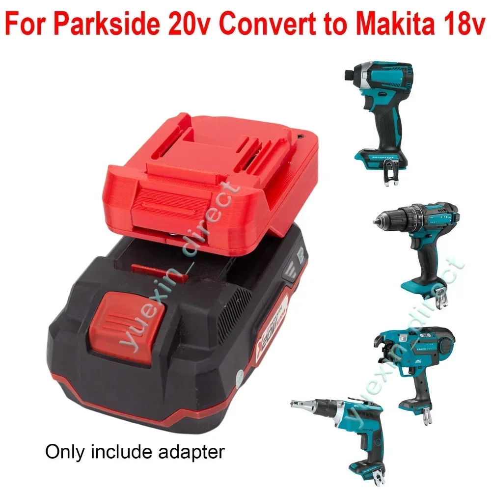 Adapter for Lidl Parkside X20V Li-ion Battery Convert to for MAKITA 18V BL Cordless Tools  (Not include tools and battery) battery convert adapter for parkside x20v team li ion to for hitachi for hikoki 18v cordless tools not include battery